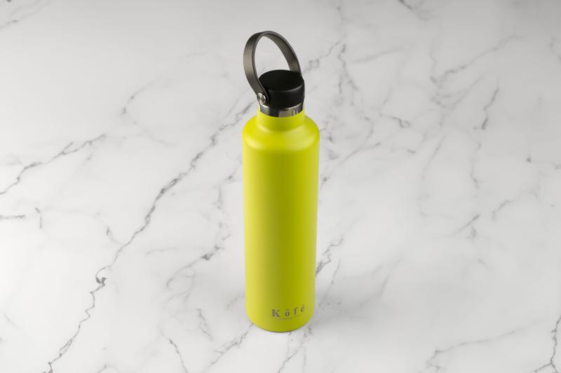 Kofe Top Handle Water Bottle Green